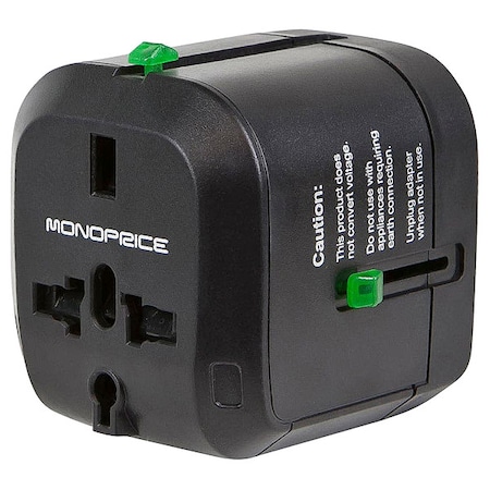 Plug Adapter,Converts From Universal