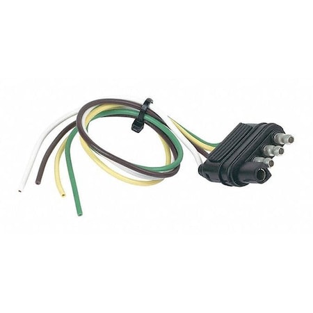Flat Electric Connector,4-Way,ForTrailer