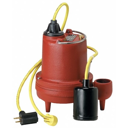 4/10 HP 1-1/2 F High-Temperature Submersible Sump Pump