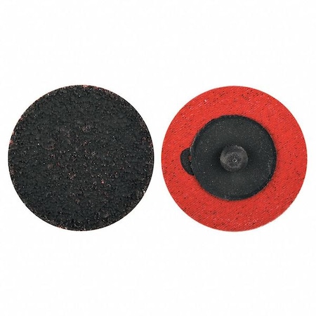 Quick Change Disc,Coated,2 Dia.,Grit 50