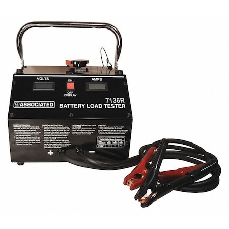 Battery Tester,14-3/4D,15 H,Steel,15W