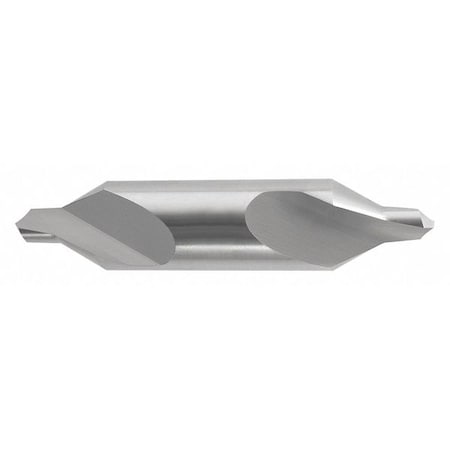 Combined Drill/Countersink,#4 Size,Plain