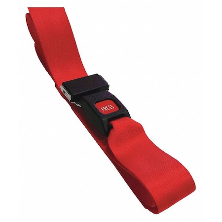 Strap,Red,4 Ft. L X 2-1/2 W X 3 H