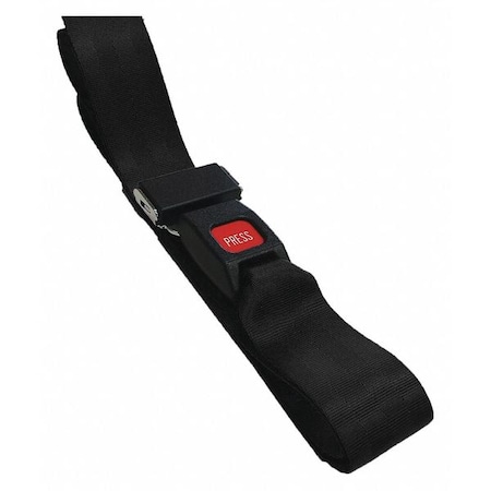 Strap,Black,5 Ft. L X 2-1/2 W X 3 H