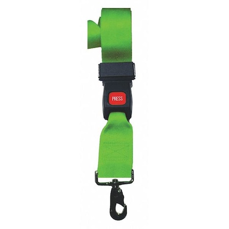 Strap,Green,5 Ft. L X 2-1/2 W X 3 H