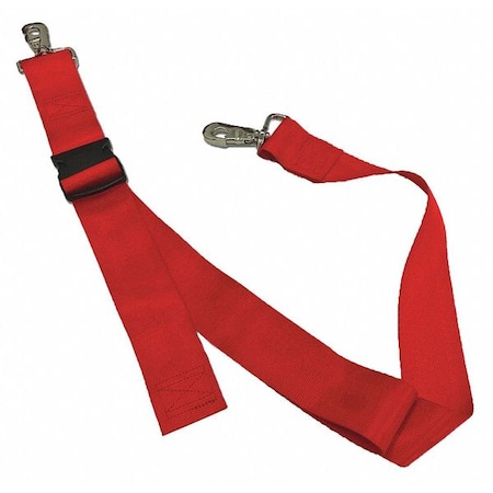 Strap,Red,5 Ft. L X 2-1/2 W X 3 H