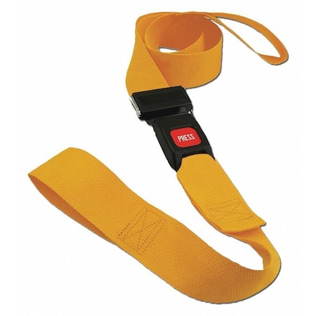 Strap,Yellow,7 Ft. L X 2-1/2 W X 3 H