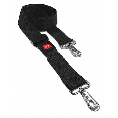 Strap,Black,7 Ft. L X 2-1/2 W X 3 H