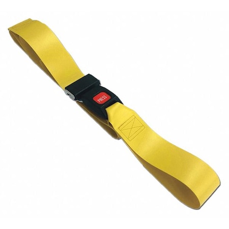 Strap,Yellow,7 Ft. L X 2-1/2 W X 3 H