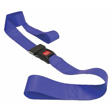 Strap,Blue,6 Ft. L X 2-1/2 W X 3 H