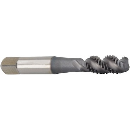 Spiral Flute Tap, M16-1.50, Semi-Bottoming, Metric Fine, 3 Flutes