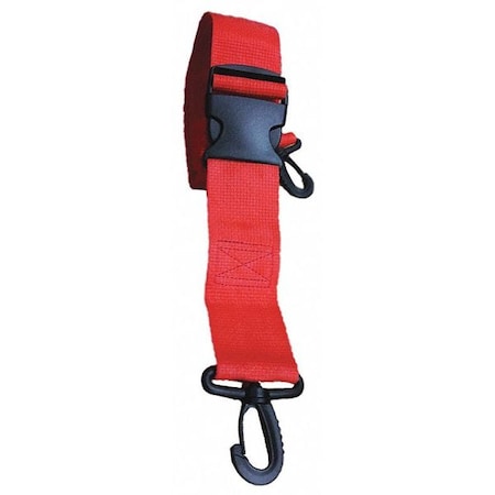 Strap,Red,7 Ft. L X 2-1/2 W X 3 H