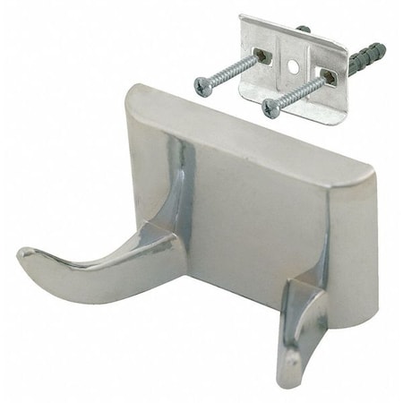 Robe Hook,Brushed Nickel,1-7/16 H