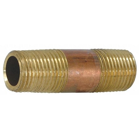 3/4 MNPT X 3 TBE Brass Pipe Nipple