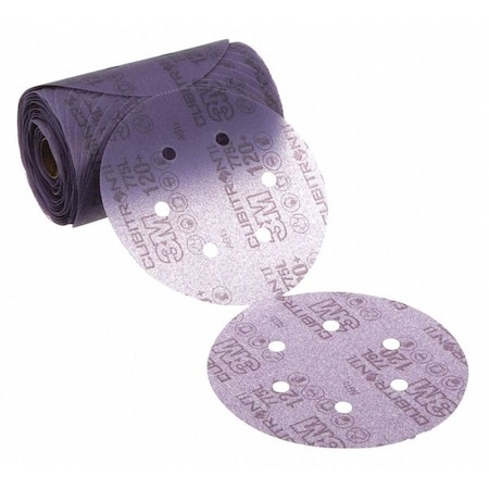 PSA Sanding Disc Roll, Coated, 6 Dia.