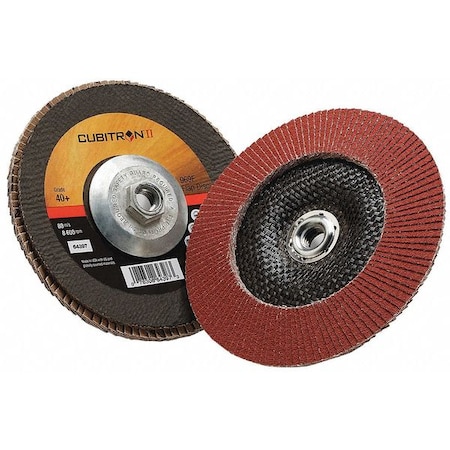 Flap Disc,Type 29,7 Dia.,40 Grit