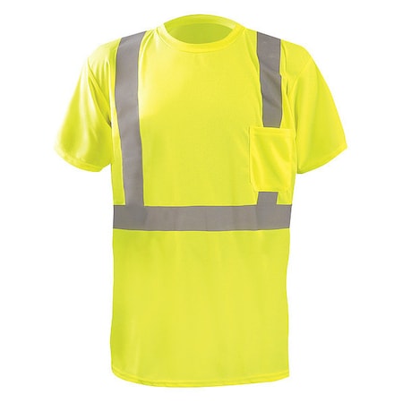 Long Sleeve T-Shirt,2XL,ANSI Class 2