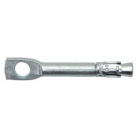 Power-Stud+- SD1 Wedge Anchor, 1/4 Dia., 2 L, Carbon Steel Zinc Plated, 100 PK