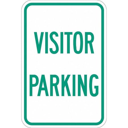 Visitor Parking Sign,18 X 12, T1-1191-EG_12x18