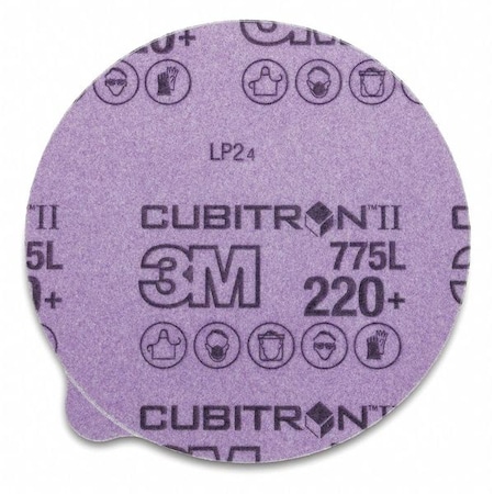 PSA Sanding Disc, Coated, 6 Dia.