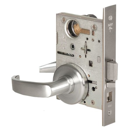 Mortise Lockset, 45H, Left Hand, Mech.