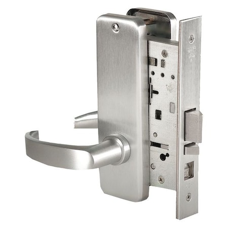 Mortise Lockset,40H Style,2-3/4 Backset