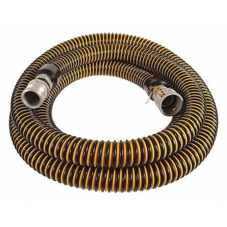 1-1/2 ID Water Suction Hose BK/YL