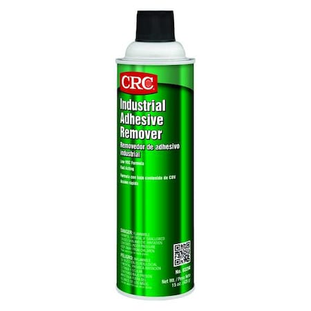 Adhesive Remover, Clear, 20 Oz, Aerosol Can