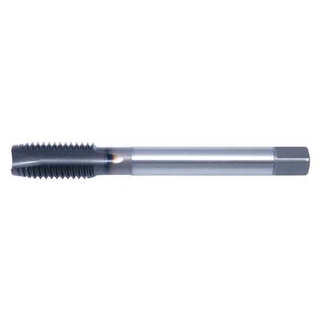 Spiral Point Tap, 3/8-24, Plug, UNF, 3 Flutes, Hard Lube