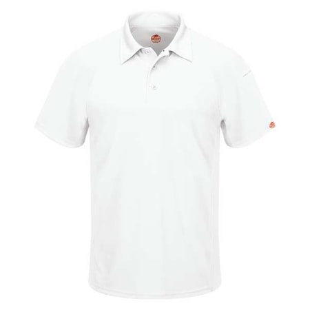 Short Sleeve Polo,S,White,5 Oz,Polyester