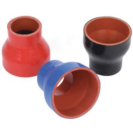 Hose Reducer,Blue,3-1/2 In. To 4 In.