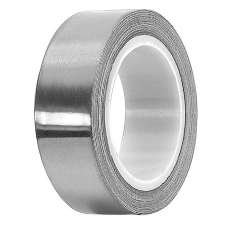 Foil Tape With Liner,1/2In X 5 Yd,Silver