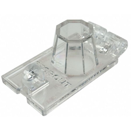 Toggle Switch Lockout,Clear,3-1/2 L