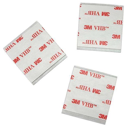 3M 4930 VHB Tape 0.5 X 0.5, White, 25 Mil, 250PK