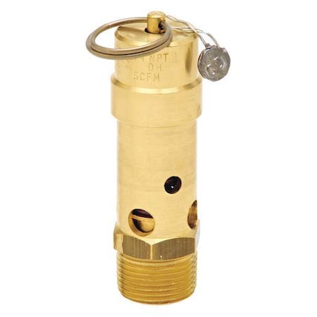 Air Safety Valve,3/4 In Inlet, 250 Psi