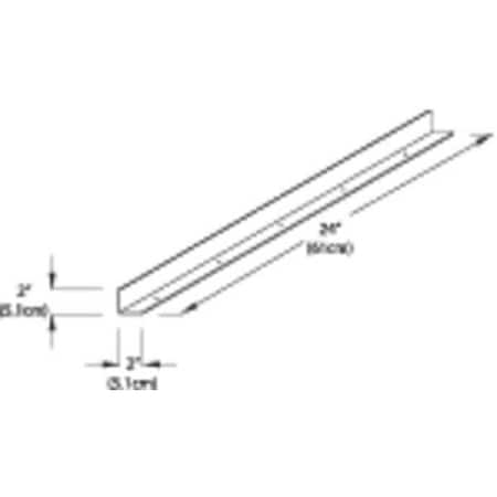 Retaining Lip,Steel,24 W,2 D