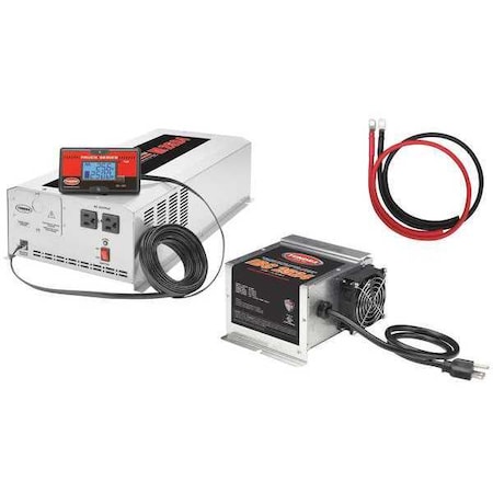 Automatic Inverter And Battery Charger, 25A,2500W