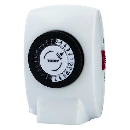 Plug In Timer,Wht,Indoor,125V,Dgtl,500W