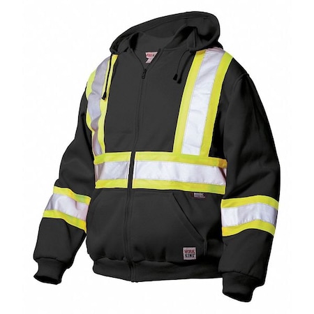 XS Hi-Vis Sweatshirt, Black