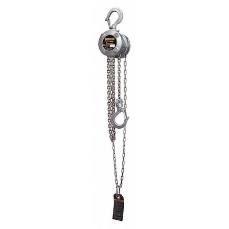 Mini Chain Hoist,500 Lb.,Lift 10 Ft.