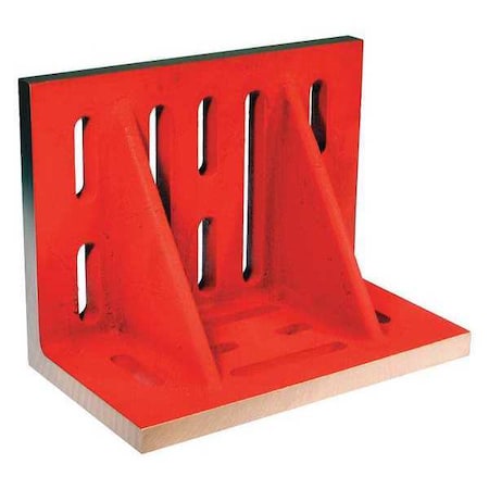 Webbed Angle Plate,9inD,12inH,Ground