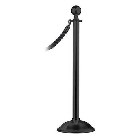 Sphere Top Post,Traditional,Satin Black