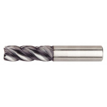 Carbide End Milll,1/4 In. L Cut,Square