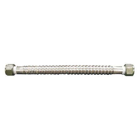 Supply Line, 18 In. L, 3/4 In. Stop Intel