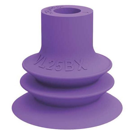 Suction Cup,Purple,22.5mm H,PK5