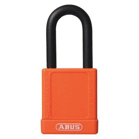 Lockout Padlock,KA,Orange,3H,PK3