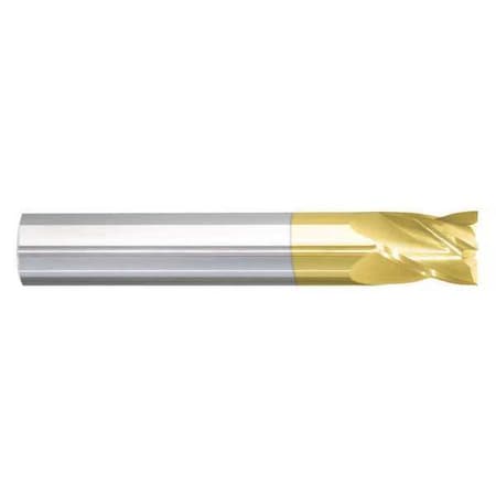 End Mill,3/4 In.4 Flutes,TiN