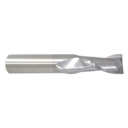 End Mill,9/16 In.2 Flutes,TiCN