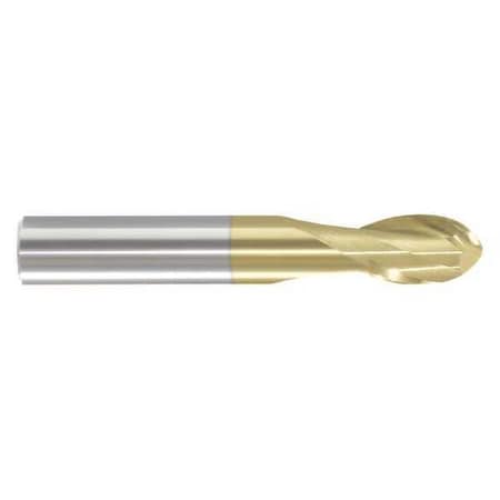 End Mill,3/64 In.2 Flutes,TiN