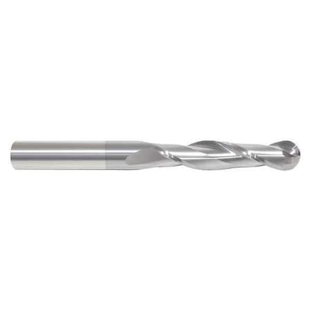 End Mill,3/8 In.2 Flutes,TiCN
